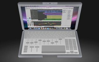 Illustration for article titled MacBook Touch Concept Based on Apple's Latest Transparent Displays Patent